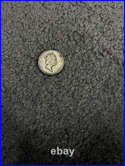 Rare 1985 £1 One Pound Coin Wales Leek. CIRCULATED