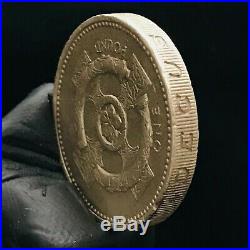Rare 1996 Celtic Cross £1 One Pound Coin Mint Error Upside Down Decus Et Tutamen