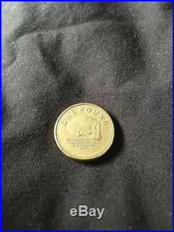 Rare 2013 Neanderthal Gibraltar Skull One Pound Coin