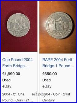 Rare And Valuable 2004 1 pound coin