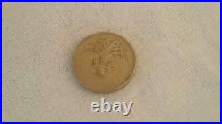 Rare British One Pound Coin 1985 With Errors, Upside Down I M Gwlad Pleidiol Wye