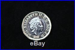 Rare COLLECTABLE new £1 ONE POUND COIN 2016 misprint for investor or collector