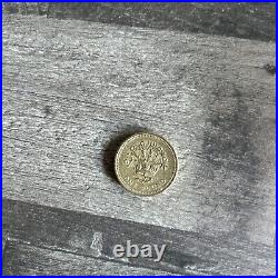 Rare Uk £1 One Pound Coin