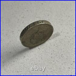 Rare Uk £1 One Pound Coin 1985