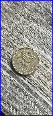 Rare Uk £1 One Pound Coins Circulated, Edinburgh, Cardiff, Floral Cities