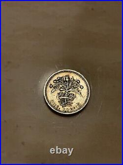 Rare Uk £1 One Pound Coins Circulated, Edinburgh, Cardiff, Floral Cities