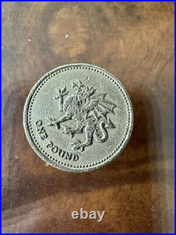 Rare Welsh Dragon 1 Pound Coin 2000