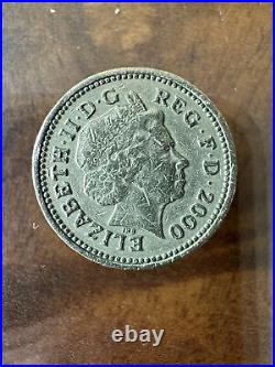 Rare Welsh Dragon 1 Pound Coin 2000