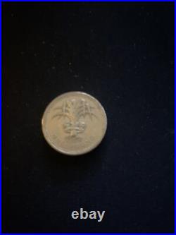 Rare Welsh Leek £1 Coin 1985