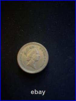 Rare Welsh Leek £1 Coin 1985