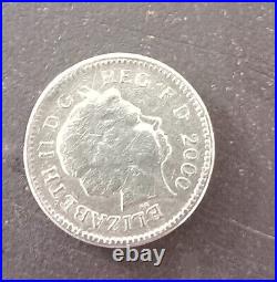 Rare old 1 pound Welsh Dragon Coin Year 2000
