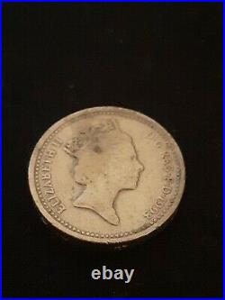 Rare old 1 pound coin