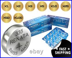 Renata Watch Battery 335 (SR512SW)- Swiss x1 x2 x3 x5 x10 x25 x50 x100