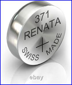 Renata Watch Battery 371 (SR920SW)- Swiss x1 x2 x3 x5 x10 x25 x50 x100 x200