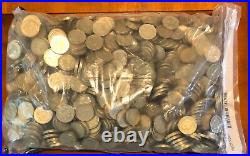 Round £1 Pound Coins 1000 coins assorted