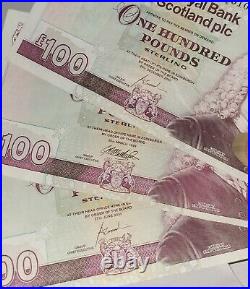 Royal Bank Of Scotland One Hundred Pound Note £100 A/2 144058
