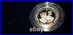Royal Commemorative Guernsey £1 Silver Coins