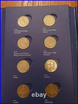 Royal Mint £1 One Pound Collector Album Book Great British Coin Hunt complete