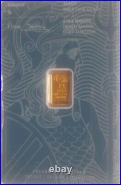 Royal Mint 3×1g Britannia Gold Bars 999.9 Lot2