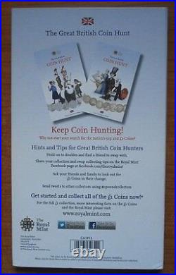 Royal Mint, GB COIN HUNT £1 ALBUM, 1st. Edition, FULL SET with RARE Completer