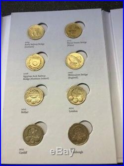 Royal Mint Great British Coin Hunt £1 One Pound Album Full Set COLLECTORS