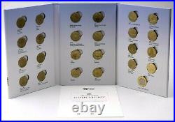 Royal Mint Great British Complete £1 Coin Album Includes 2011 Edinburgh