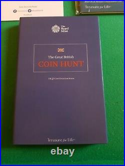 Royal Mint The Great British Coin Hunt £1 Coin Collection Complete With Sealed L
