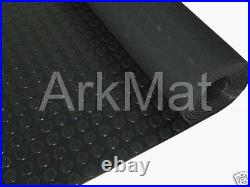 Rubber Van Flooring Mat Heavy Duty Non Slip Wipe Clean 22 Sizes & Thicknesses