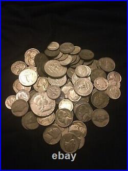 SILVER! (1) ONE Troy Pound LB U. S. Mixed Silver Coins Lot No Junk Pre-1965