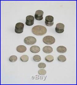 SILVER 1 ONE Troy Pound LB USA with SILVER $ Mixed Silver Coin No Junk Pre-1965
