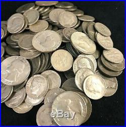 SILVER! (1) One Troy Pound LB U. S. Coins Pre-1965 QUARTERS DIMES NICKELS NO JUNK