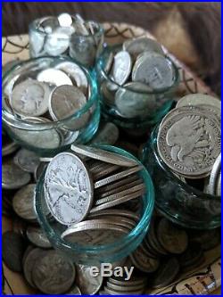 SILVER SALE! 1 One Troy Pound LB U. S. Mixed Silver Coins NO JUNK Huge Lot