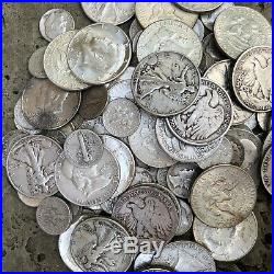 SILVER SALE 1 One Troy Pound LB U. S. Mixed Silver Coins NO JUNK Large Lot