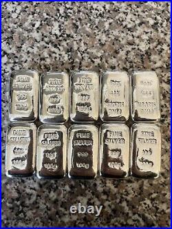 Silver Bullion Bars (100g)