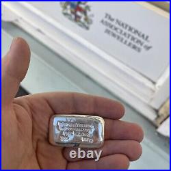 Silver Bullion Bars (100g)