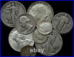 Silver Sale! 1/2 Troy Pound Lb MIX 90% Junk Silver Coins Us Mint Pre 65 Lot 1
