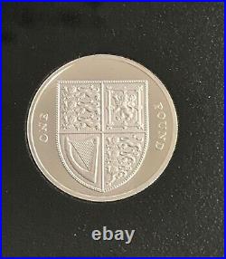 Simply Coins 1978 2020 SILVER PROOF 1 ONE POUND COINS FROM THE ROYAL MINT