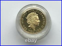 Simply Coins 2016 PREMIUM PROOF SHIELD £1 ONE 1 POUND COIN