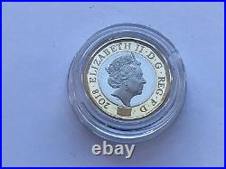 Simply Coins 2018 PROOF ONE 1 POUND COIN EXTREMLEY RARE LEFTIE LEFTY COIN