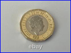 Simply Coins 2022 PROOF ONE 1 POUND COIN RARE LEFTIE LEFTY COIN