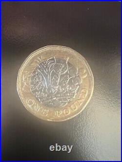 So Rare 2017 £1 Pound Coin Royal Mint Rare Cheap Buy