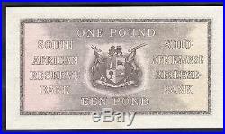 South Africa South African Reserve Bank, One pound, 3-11-1947, A/180 264643