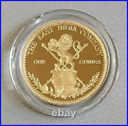 St. Helena UK 2012 1.05 Pounds One Guinea East India Company BU Gold Coin