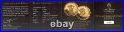 St. Helena UK 2012 1.05 Pounds One Guinea East India Company BU Gold Coin