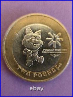 TOSHI CAT RARE 2011 IOM Coin1x Isle of Man £2 Two Pound Coin CIRCULATED
