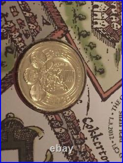 The City Of £1 Coin Cover Collection Edinburgh Cardiff London Belfast Rare