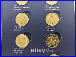 The Great British Coin Hunt UK £1 Coins-Album + Coins-Full Collection, Complete