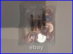 Trial Piece £1 Coin New 2015 Rare Uncirculated x 20 Sealed Bag