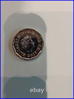 Trial Piece £1 Coin New 2015 Rare Uncirculated x Five