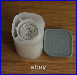 Tube of 16 Coins 1/10 Oz Silver Britannia 2024 King Charles III New Royal Mint